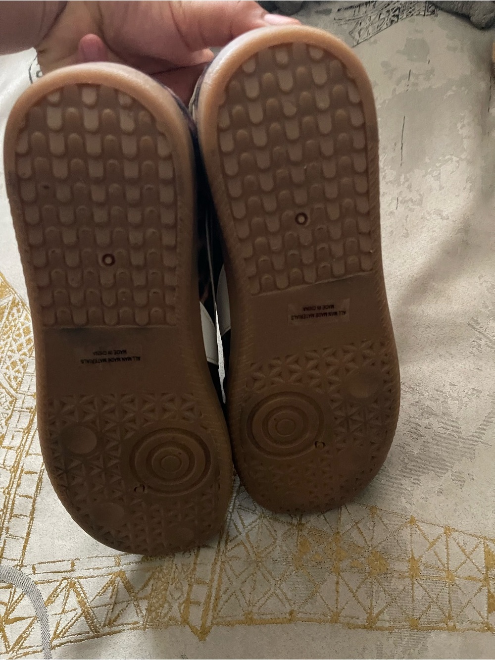 Macy's Leopard-Print Low-Top Sneakers with White Accent - Picture 4 of 6
